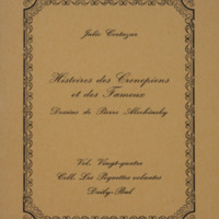 Histoires des Cronopiens et des Fameux / Julio Cortazar - Dessins de Pierre Alechinsky