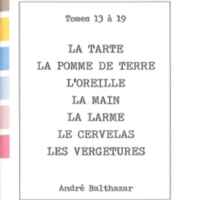 Tome 13 à 19 : Lexikon  / André Balthazar