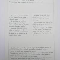 Affiche Poème Henry Lejeune et Jacques Aimeguy, Le retour de Ragenufle page n°2.