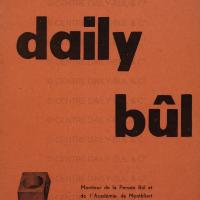 Revue Daily-Bul  1 - Linéaments d&#039;un Univers Bul  ou Vestibule Bul 
