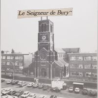Le clocher de l&#039;église Saint-Joseph de La Louvière par Frédéric Baal
