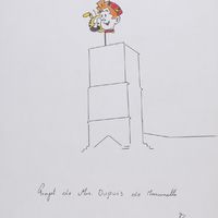 Le clocher de l&#039;église Saint-Joseph de La Louvière par Mr. Dupuis 