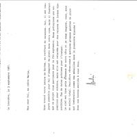 Lettre d&#039;André Balthazar à Pol Mara à propos de l&#039;esprit de clochers