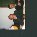Photographie d&#039;André Balthazar et Pierre Jean Foulon lors d&#039;une soirée autour d&#039;Alphonse Allais au Gasc de Thuin 
