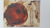 Affiche de l'exposition Le Mouvement Phases à noroit arras du 22 janvier au 30 avril 2000