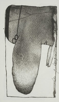 <em>Le plongeon</em>, dessin original publié dans <em>Le Nez</em> de André Balthazar et Roland Breucker