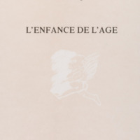 L'enfance de l'âge / André Balthazar - Antonio Segui