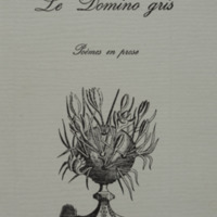 Le domino gris : Poèmes en prose / François Jacqmin