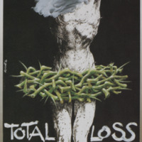 Carte postale de l'affiche pour Total Loss, de Karst Woudstra - Théâtre Noord Nederlands Toneel, H-Groeningen 1992 / Jacques Richez