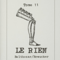 Le rien / André Balthazar - Roland Breucker