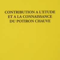 Contribution à l'étude et à la connaissance du potiron chauve / François-René Cornichou