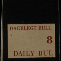 Dagblegt Bull - Oï Pierre Lotti (numéro islandais de Diter Rot) - Revue n° 8