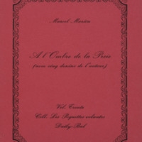 A l'ombre de la proie (avec cinq dessins de l'auteur) / Marcel Mariën