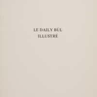 Le Daily Bul illustré 1 / Estampe de Pol Bury - Texte de P.F. Thomas