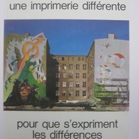 Affiche pour Une imprimerie différente à bruxelles à partir du 22 mars