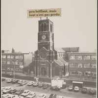 Le clocher de l&#039;église Saint-Joseph de La Louvière par Frédéric Baal