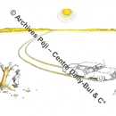 Dans le désert  un automobiliste a réussi à trouver un arbre moribond pour faire pipi. 