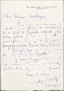 Lettre de Evelyn Deknop à André Balthazar