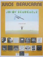 Affiche pour l'exposition Julos Beaucarne : L'helioplane
