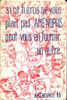 Aménophis n° 16 : <em>Si ce Héro ne vous plait pas, Aménophis peut vous en fournir un autre </em>