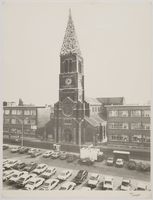 Le clocher de l'église Saint-Joseph de La Louvière par Kikie Crêvecoeur 