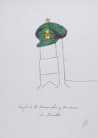 Le clocher de l'église Saint-Joseph de La Louvière par Mr Desaxecobourg