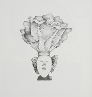 La Bette, dessin publié dans <em>Linnéaments</em> de André Balthazar et Roland Breucker paru aux Editions Le Daily-Bul en 1997