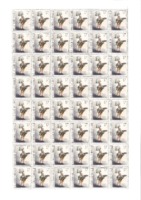 Planche de timbres