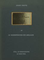 Achille Chavée avocat ou la mammifération des libellules / Ernest Pirotte