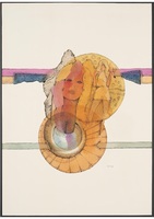 Portrait de femme par Henry Lejeune