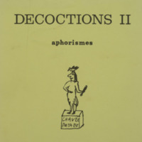 Décoctions II : aphorismes / Achille Chavée