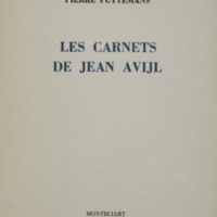 Les carnets de Jean Avijl / Pierre Puttemans